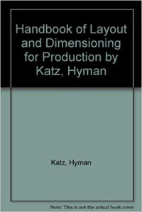 Image of Handbook of layout and dimensioning for production